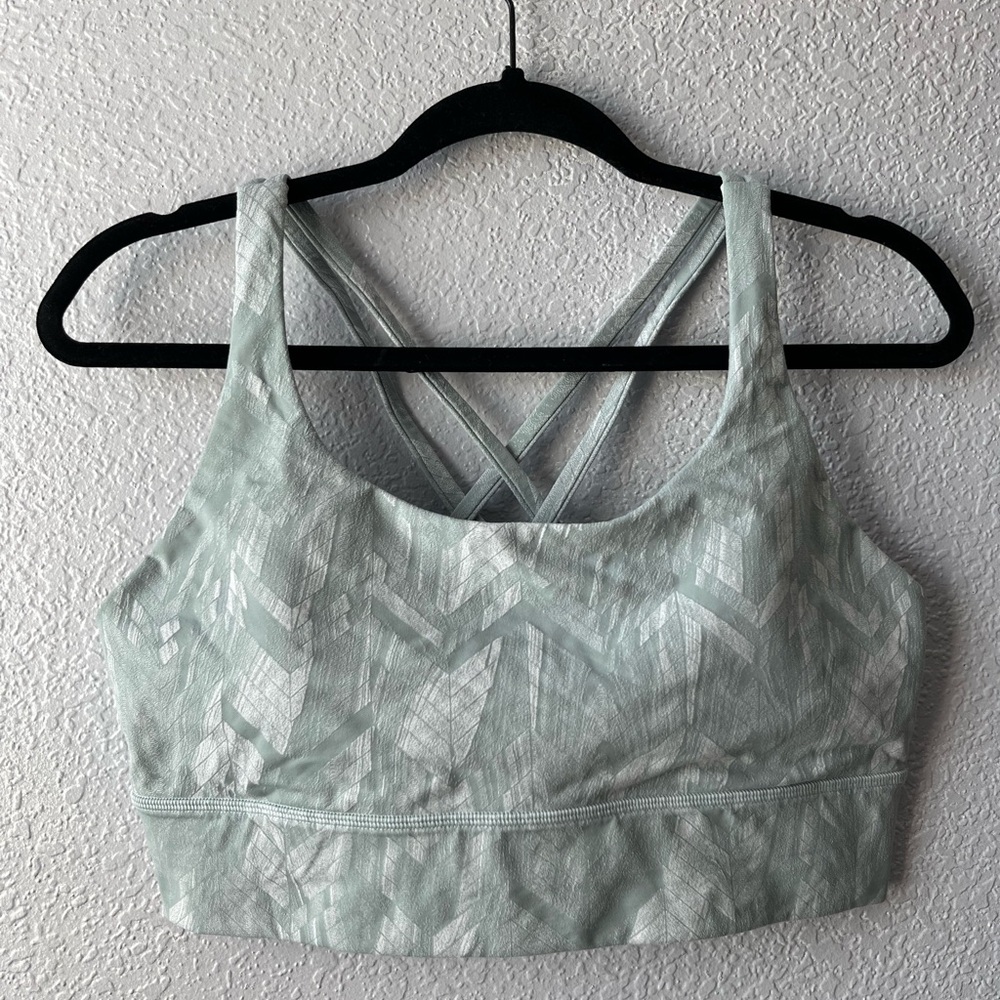 lululemon athletica Light Green Sports Bra